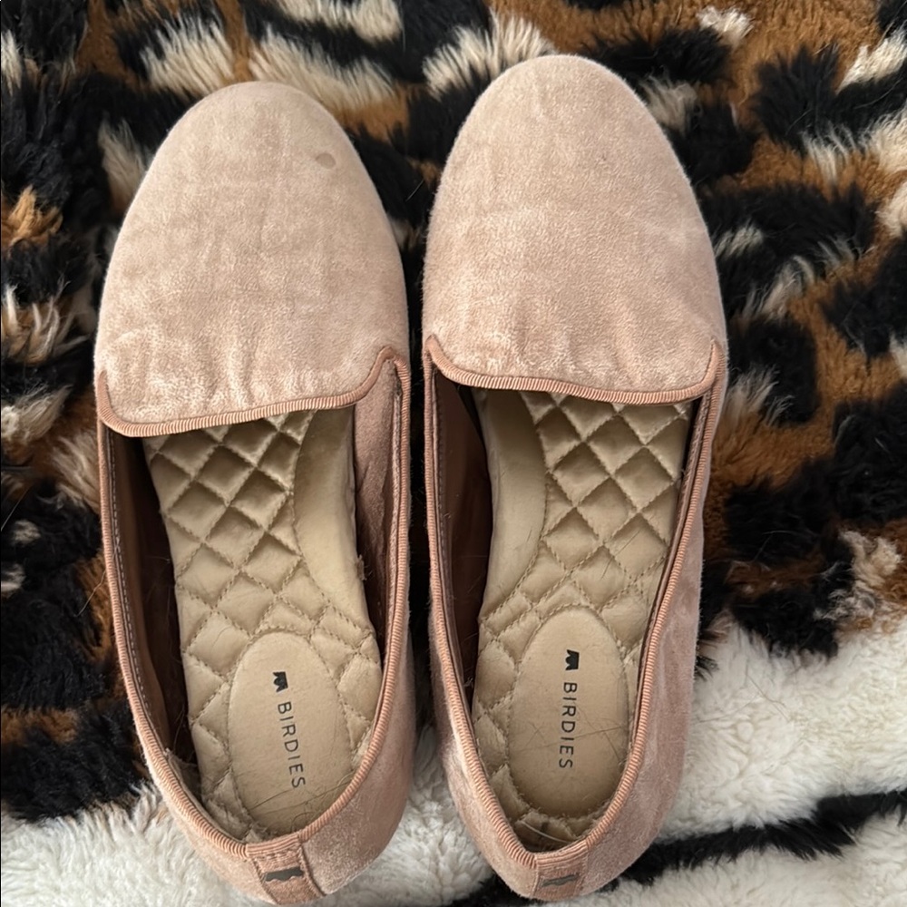 Used Birdies Women's Tan Loafers
